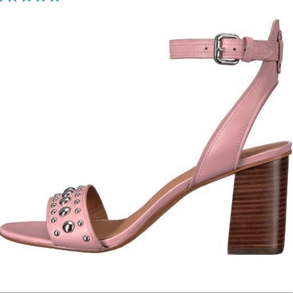 ๐ Coach Paige Studded Mid Heel Size 8 - Picture 6 of 7